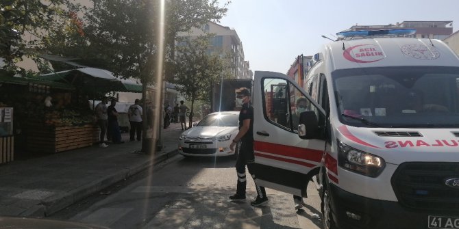 Depo alevlere teslim oldu