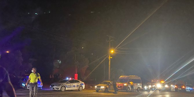 Milas termik santral bölgesine havadan müdahale