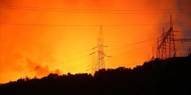 Feux de forêts/Turquie:"Les citoyens présents dans la centrale thermique ont été évacués"