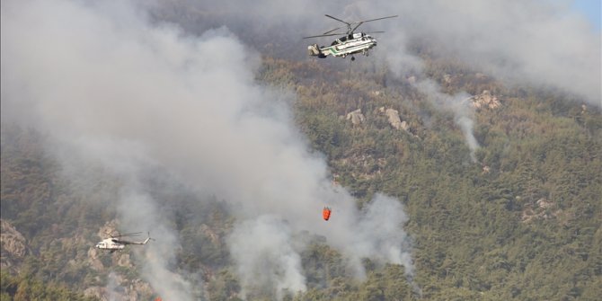Turska: U toku akcije gašenja četiri požara u Mugli