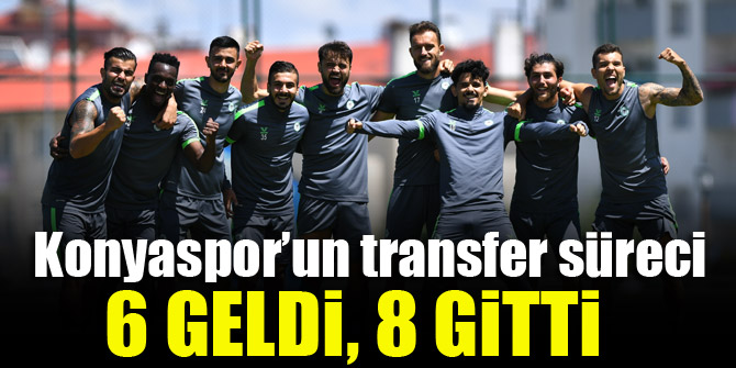 Konyaspor’da 6 transfer, 8 yol ayrımı