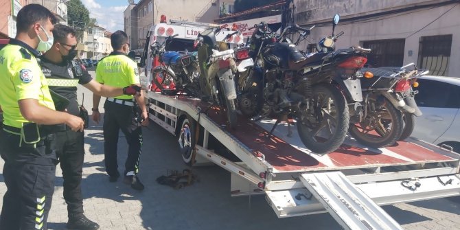 Motosiklet denetimleri devam ediyor