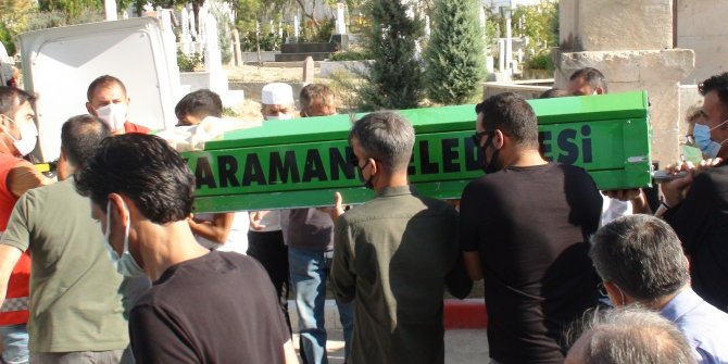 Damadı tarafından öldürülen kayınvalide toprağa verildi
