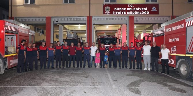 Tecrübeli ekip sel bölgesine uğurlandı