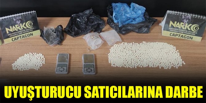 Uyuşturucu satıcılarına darbe