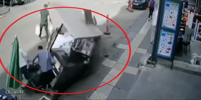 Ehliyetsiz kullandığı araçta fren yerine gaza bastı, 3 kişiyi yaraladı