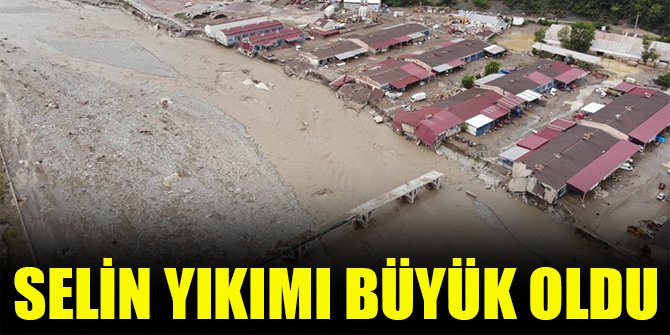 Selin yıkımı büyük oldu