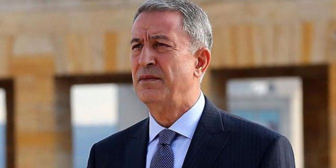 Bakan Akar'dan şehit asker için taziye mesajı