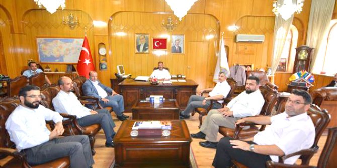Öge, Merkez Cami imam hatipleriyle toplantı yaptı
