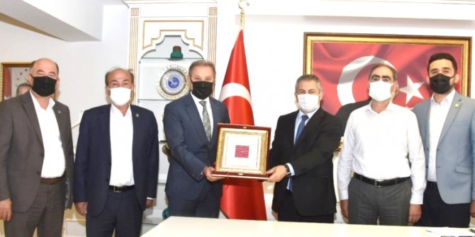 KONESOB’tan Dinç'e hayırlı olsun ziyareti
