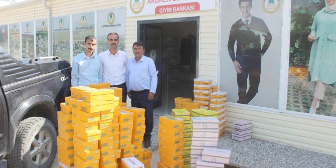 Milletvekili Kara’dan giyim bankasına destek