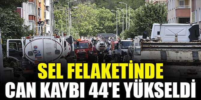 Sel felaketinde can kaybı 44'e yükseldi