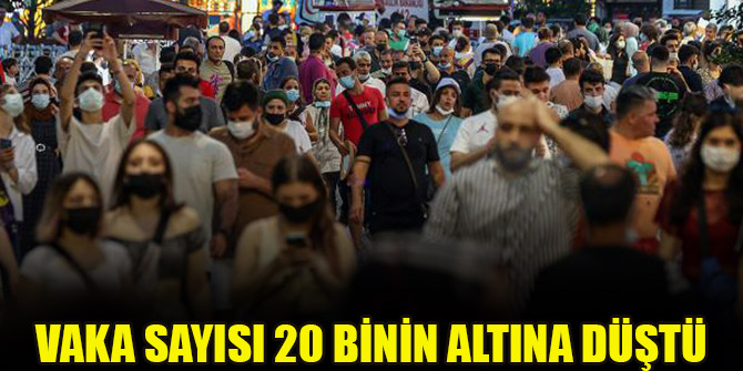 Vaka sayısı 20 binin altına düştü