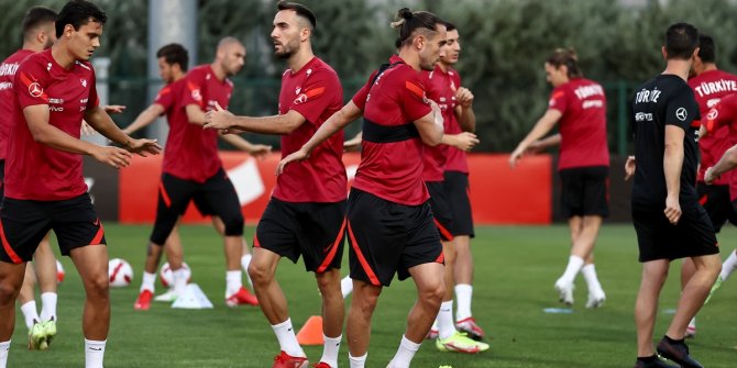 A Milli Futbol Takımı, Karadağ maçına hazır