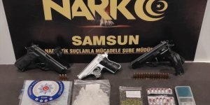 Samsun'da uyuşturucu operasyonlarında 4 şüpheli yakalandı