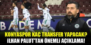 Konyaspor kaç transfer yapacak? İlhan Palut'tan önemli açıklama!