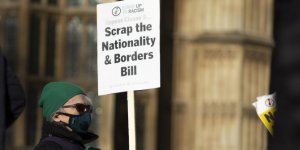 İngiltere'de "Uyruk ve Sınırlar Yasa Tasarısı" protesto edildi