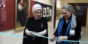 Emine Erdoğan ile Michal Herzog, Ankara’da sergi açılışı yaptı