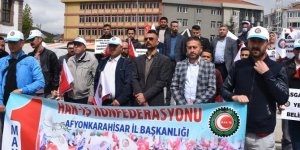 Konya, Aksaray, Afyonkarahisar ve Karaman'da "1 Mayıs" kutlandı
