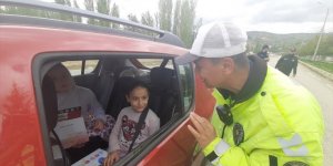 Bozkır'da Yayalar İçin 5 Adımda Güvenli Trafik etkinliği düzenlendi