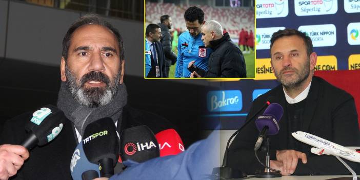 Sivasspor-Galatasaray maçının ardından peş peşe açıklamalar! "Sebebi açıklansın"