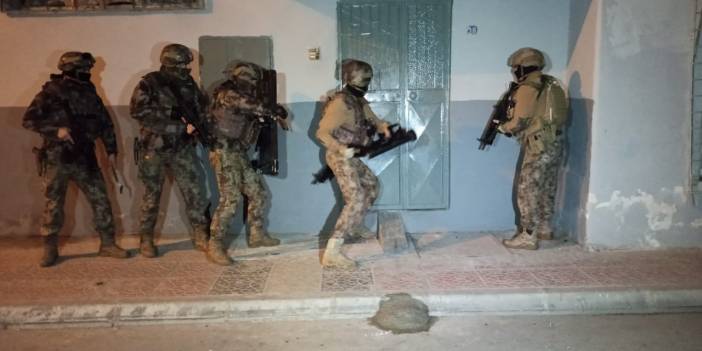 Mersin'de şafak vakti DEAŞ operasyonu