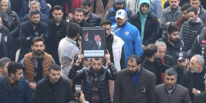 Eski Ülkü Ocakları Başkanı Sinan Ateş, son yolculuğuna uğurlandı