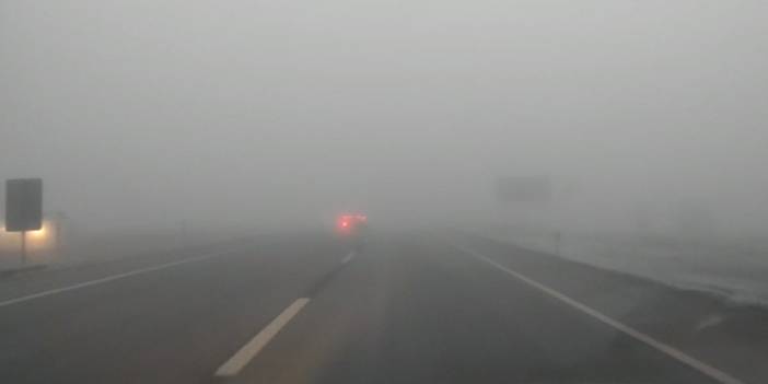Konya'da bu yollara dikkat! Görüş mesafesi 20 metreye kadar düştü
