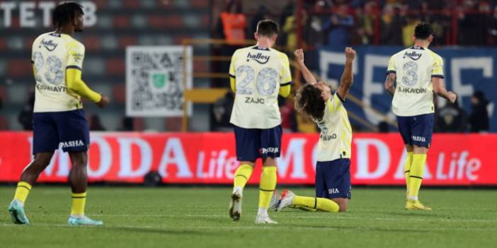 Kritik maçta kazanan Fenerbahçe