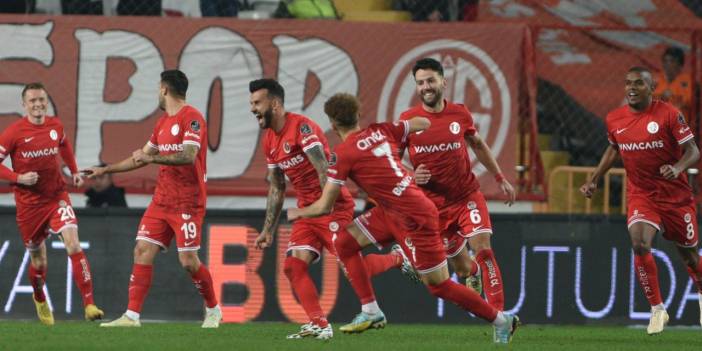 Antalyaspor 6 maç sonra galip
