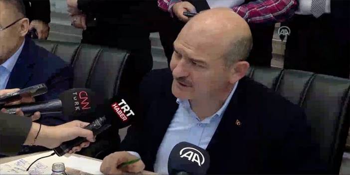 Bakan Soylu: En yüksek seviyede alarmı verdik