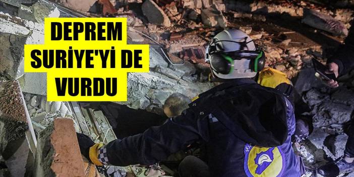 Suriye'de depremde en az 427 kişi öldü, yüzlerce kişi yaralandı