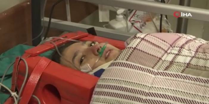 Enkazdan 248. saatte çıkan mucize kız Aleyna'dan "iyiyim" mesajı