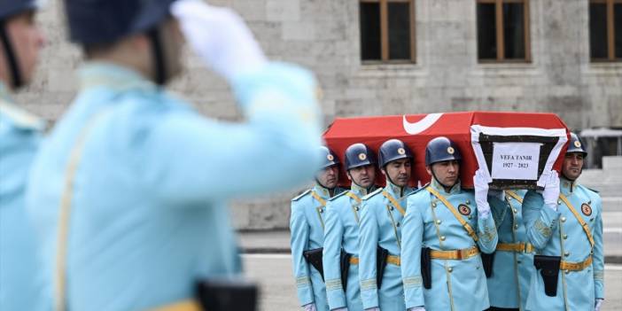 Konyalı eski bakanlardan Vefa Tanır için TBMM'de tören düzenlendi