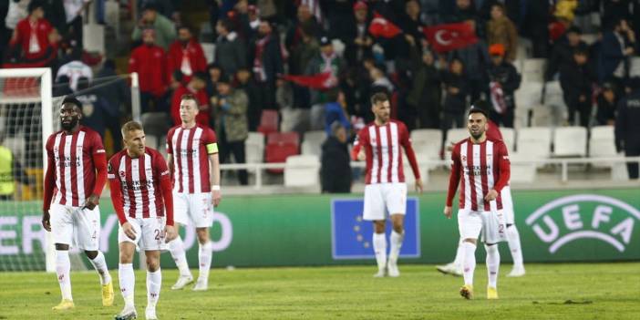 Sivasspor, Konferans Ligi'ne veda etti