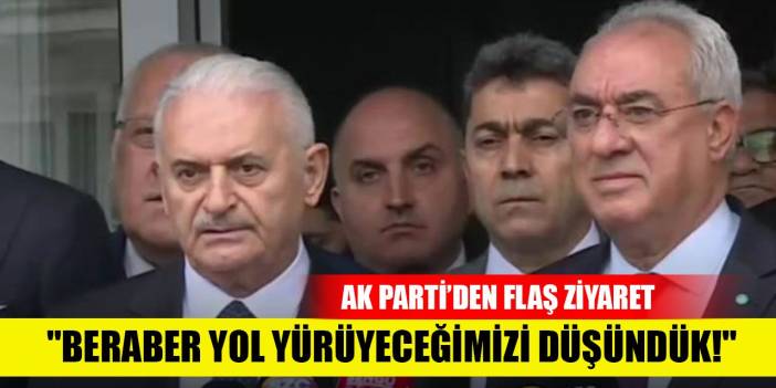 AK Parti'den DSP'ye ziyaret