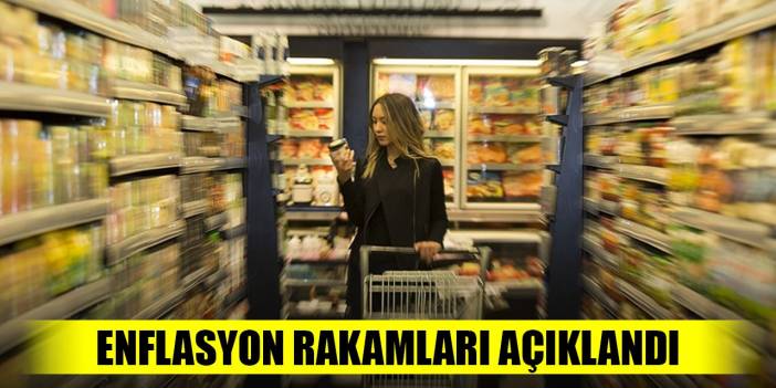 Son Dakika! Nisan ayı enflasyon rakamları açıklandı