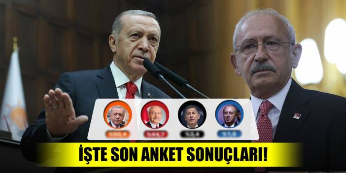 İşte son anket sonuçları!