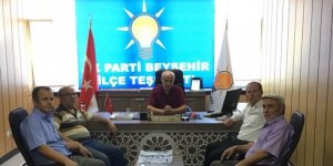 AK Parti İlçe Başkanı Şenol'a ziyaretler