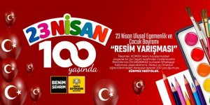 Konya Büyükşehir Belediyesi, 23 Nisan'da çocuklar için resim yarışması düzenliyor