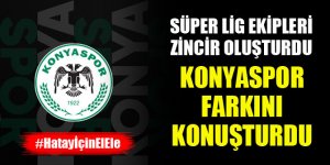 Süper Lig ekipleri zincir oluşturdu, Konyaspor farkını konuşturdu!