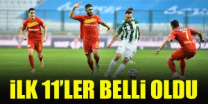 Yeni Malatyaspor - Konyaspor | İLK 11'LER BELLİ OLDU