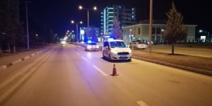 Konya'da kamyonetin çarptığı yaya ağır yaralandı