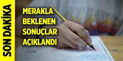 Son Dakika! LGS sınav sonuçları açıklandı