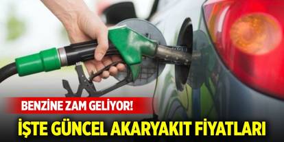 Benzine zam geliyor! İşte 20 Eylül 2024 güncel akaryakıt fiyatları