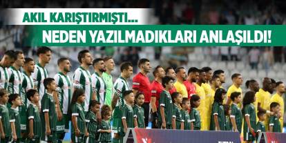 Konyaspor listesini verdi!