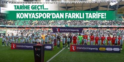 Konyaspor'dan farklı tarife!