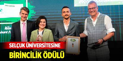 155 üniversite katıldı... Selçuk Üniversitesine birincilik ödülü