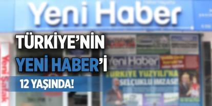 Türkiye’nin Yeni Haber’i 12 yaşında!