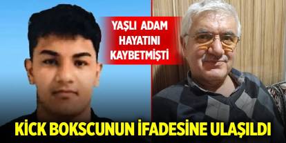 Konya'da yaşlı adamı öldürmekle suçlanan kick bokscunun ifadesine ulaşıldı